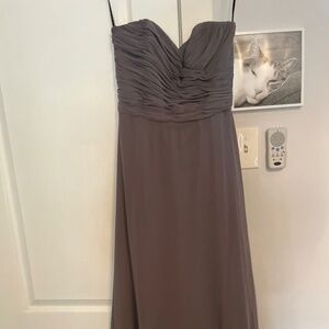 Brides maid dress, strapless, after six size 10